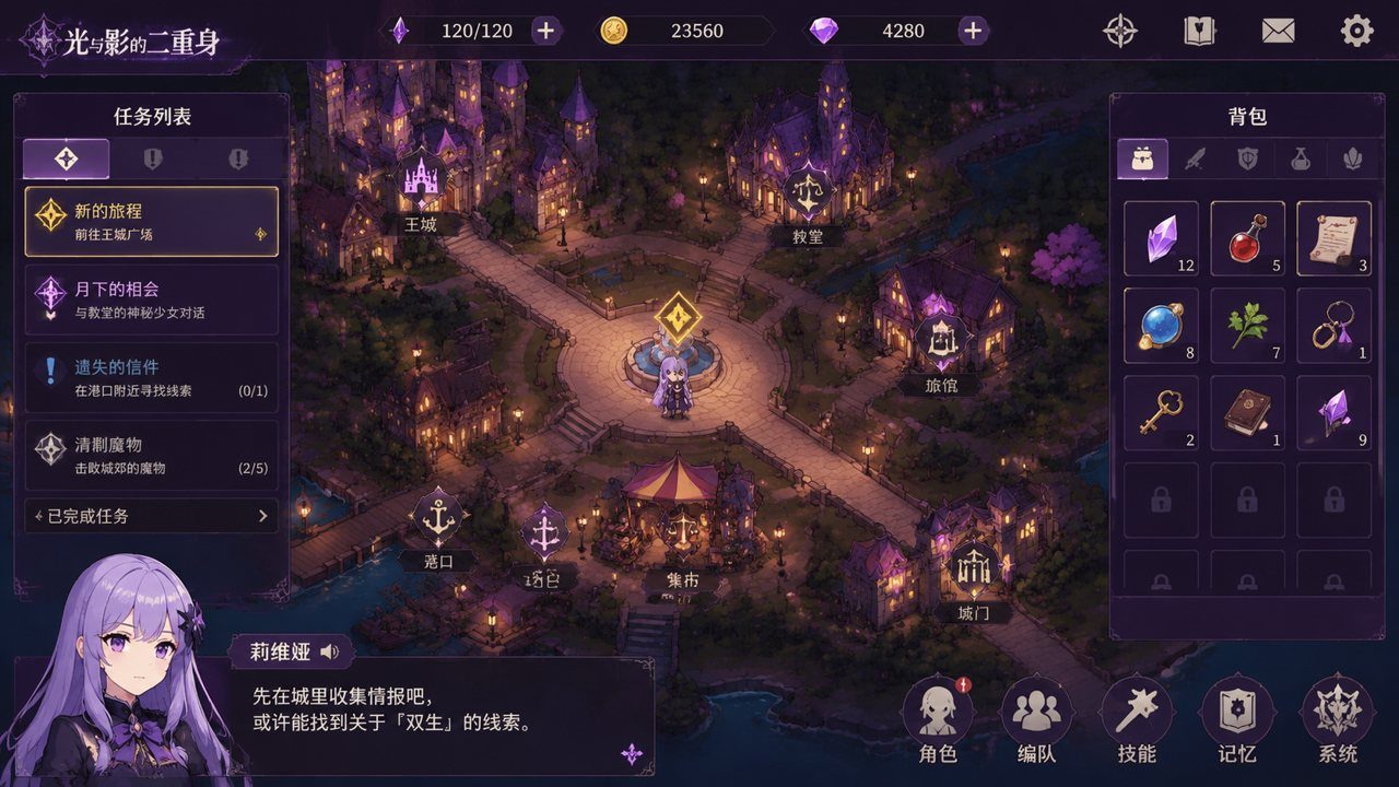 光与影的二重身 地图探索 玩法截图 7
