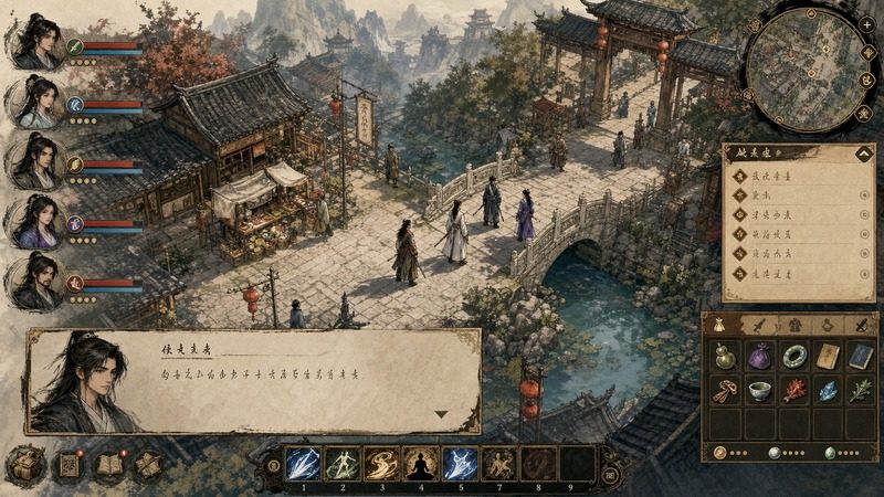 金庸群侠传5爱与死仙狐MOD六周年 版本内容 演示图 7