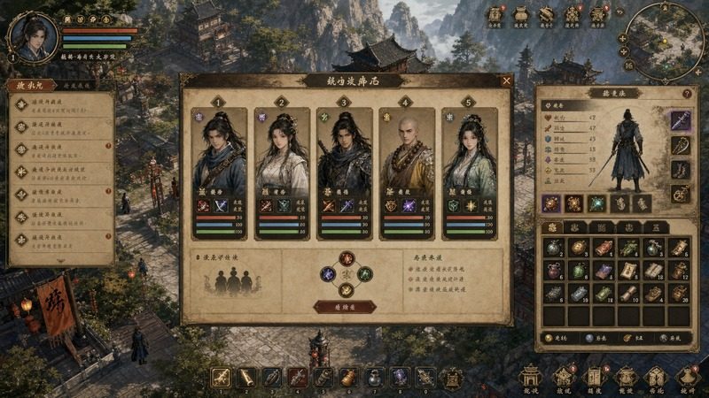 金庸群侠传5爱与死仙狐MOD六周年 雪山飞狐 画面 4
