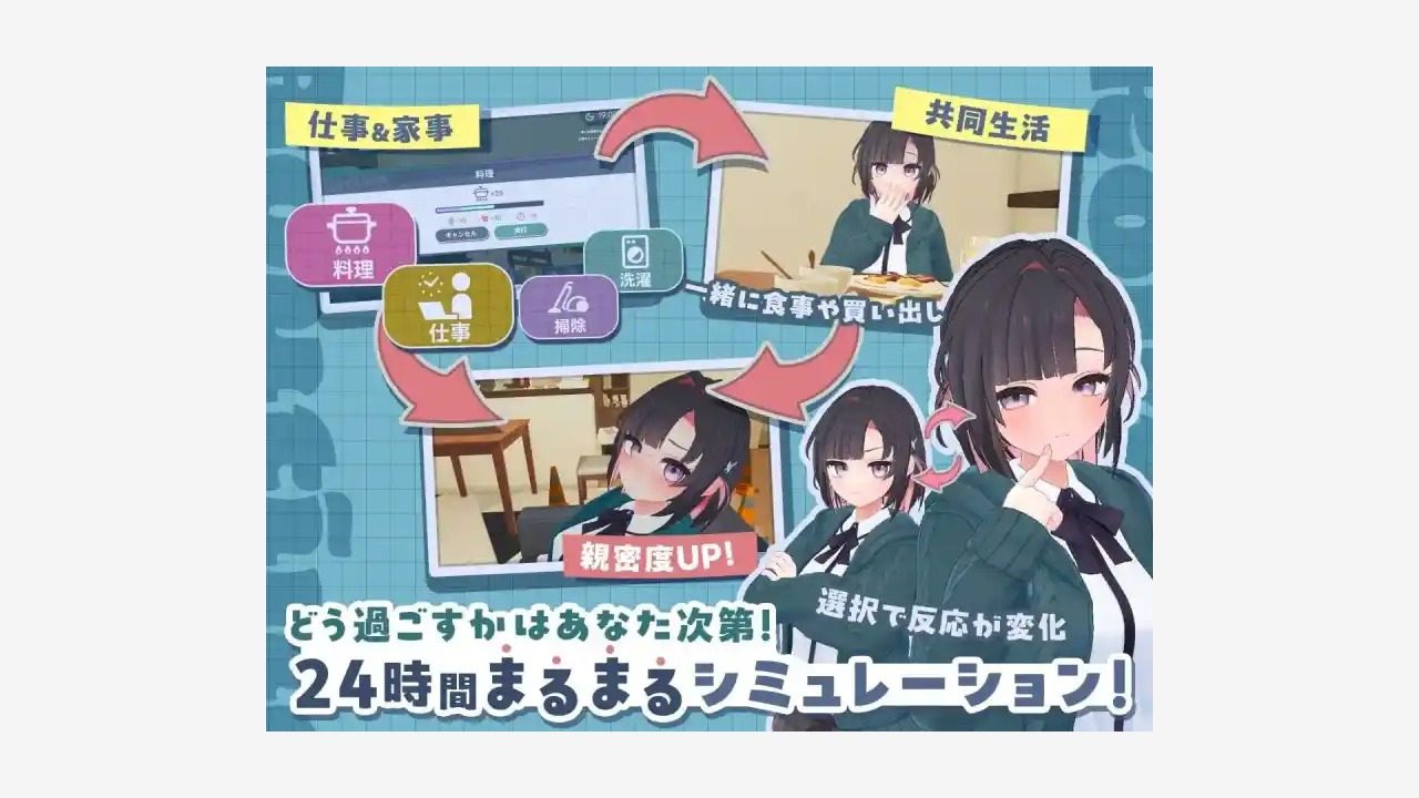 能干的后辈小葵酱 合租日常 实机截图 6