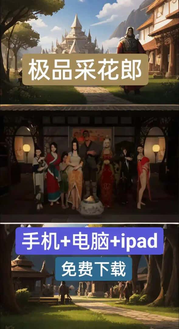 极品采花郎插画