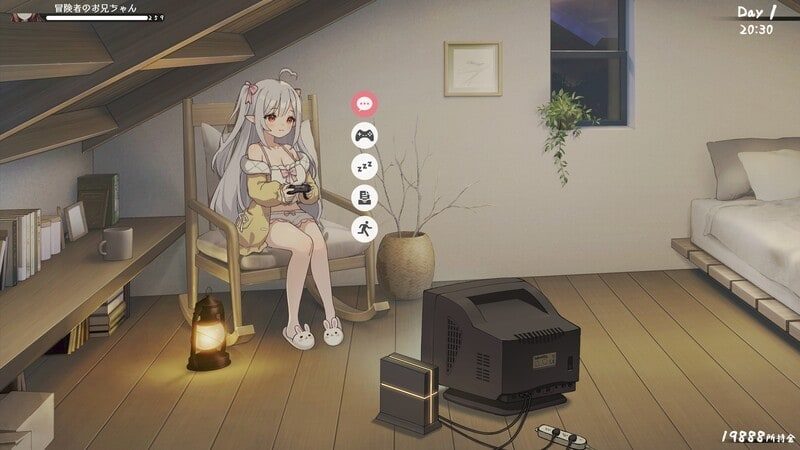 和存在感薄弱妹妹一起的简单生活 角色路线 玩法截图 1