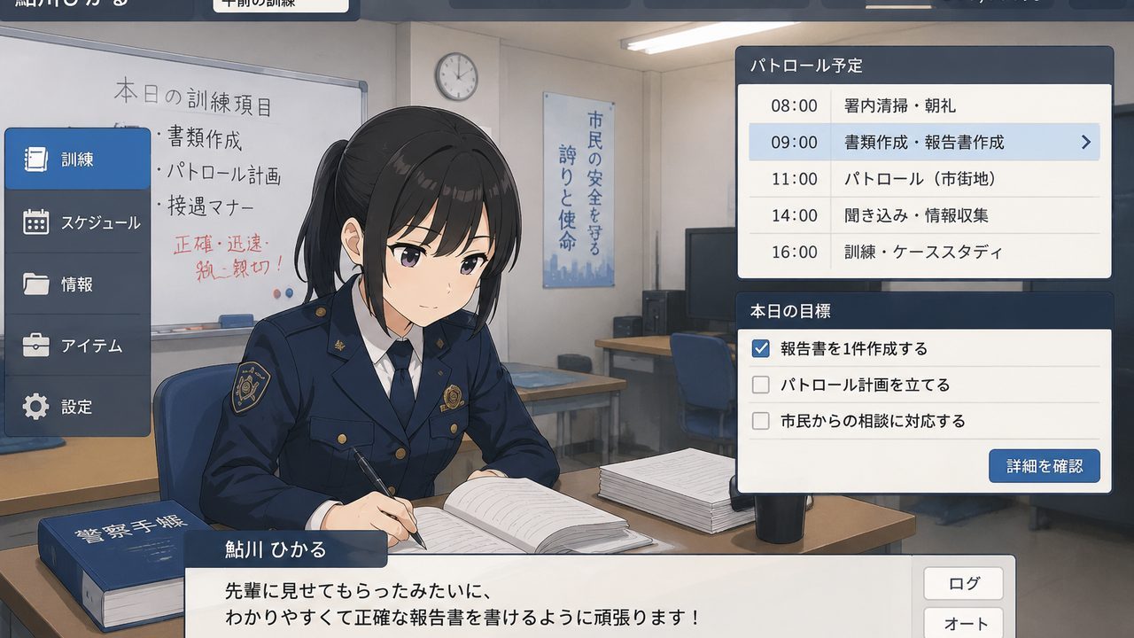 极道无赖EX 女警鮎川光 探索场景 资料图 1